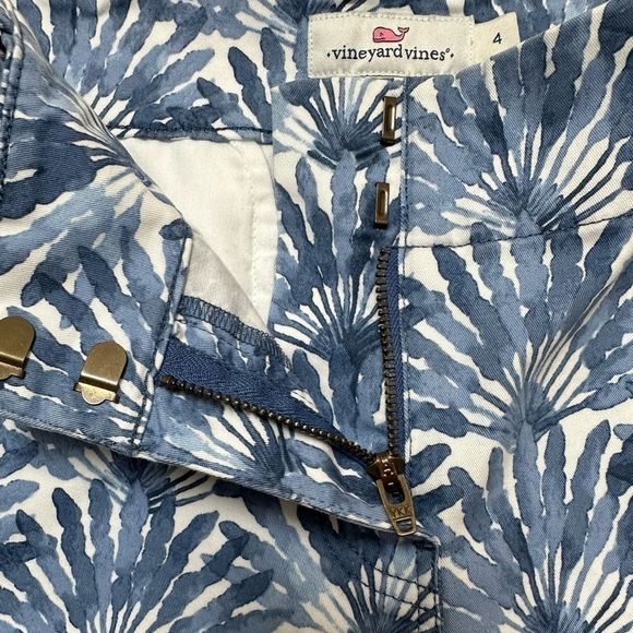 Vineyard Vines All Over Palm Print Chino front & Rear pockets - Picture 6 of 7